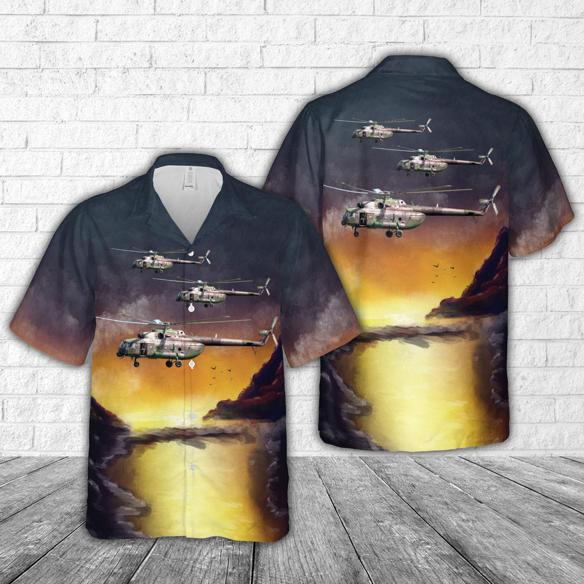 Colombia Army Mil Mi-17-1V Hawaiian Shirt