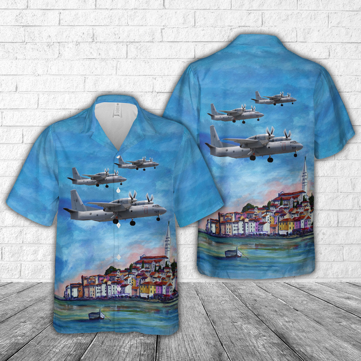 Croatian Air Force Antonov An-32B Hawaiian Shirt