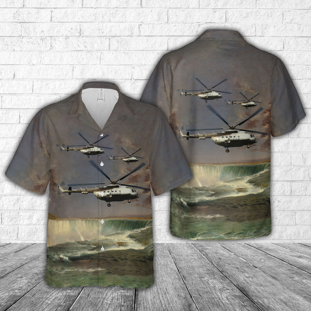 Croatian Air Force Mil Mi-17-1VA Hawaiian Shirt