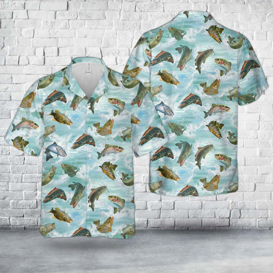 Fish Catch Hawaiian Shirt