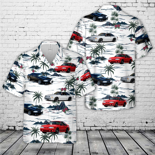 Foxbody Mustang Hawaiian Shirt