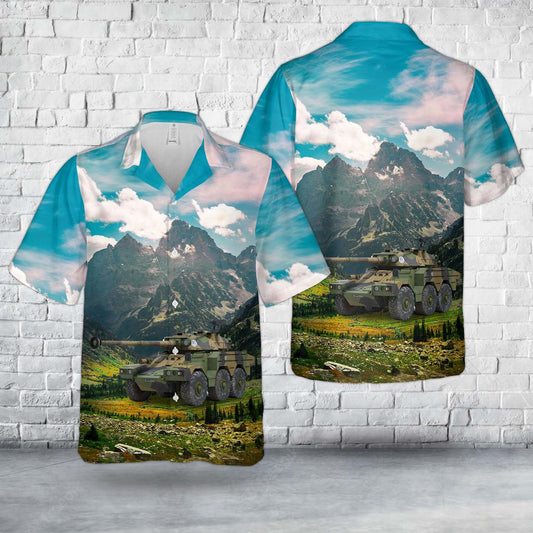 French Army Panhard ERC-90 Sagaie Hawaiian Shirt