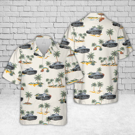 Germany Army Panzer III Ausf. H In WWII Hawaiian Shirt
