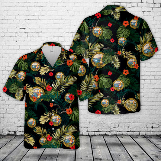 Great Seal of California Hawaiian Shirt