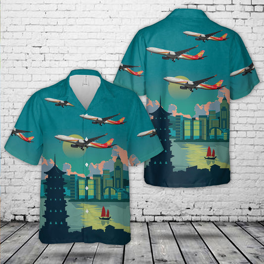 Hainan Airlines Airbus A330-300 Hawaiian Shirt NLMP2202PD05