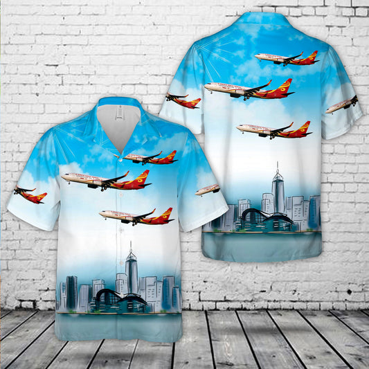 Hainan Airlines Boeing 737-800 Hawaiian Shirt
