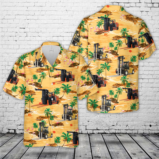 High Capacity Forklift Hawaiian Shirt