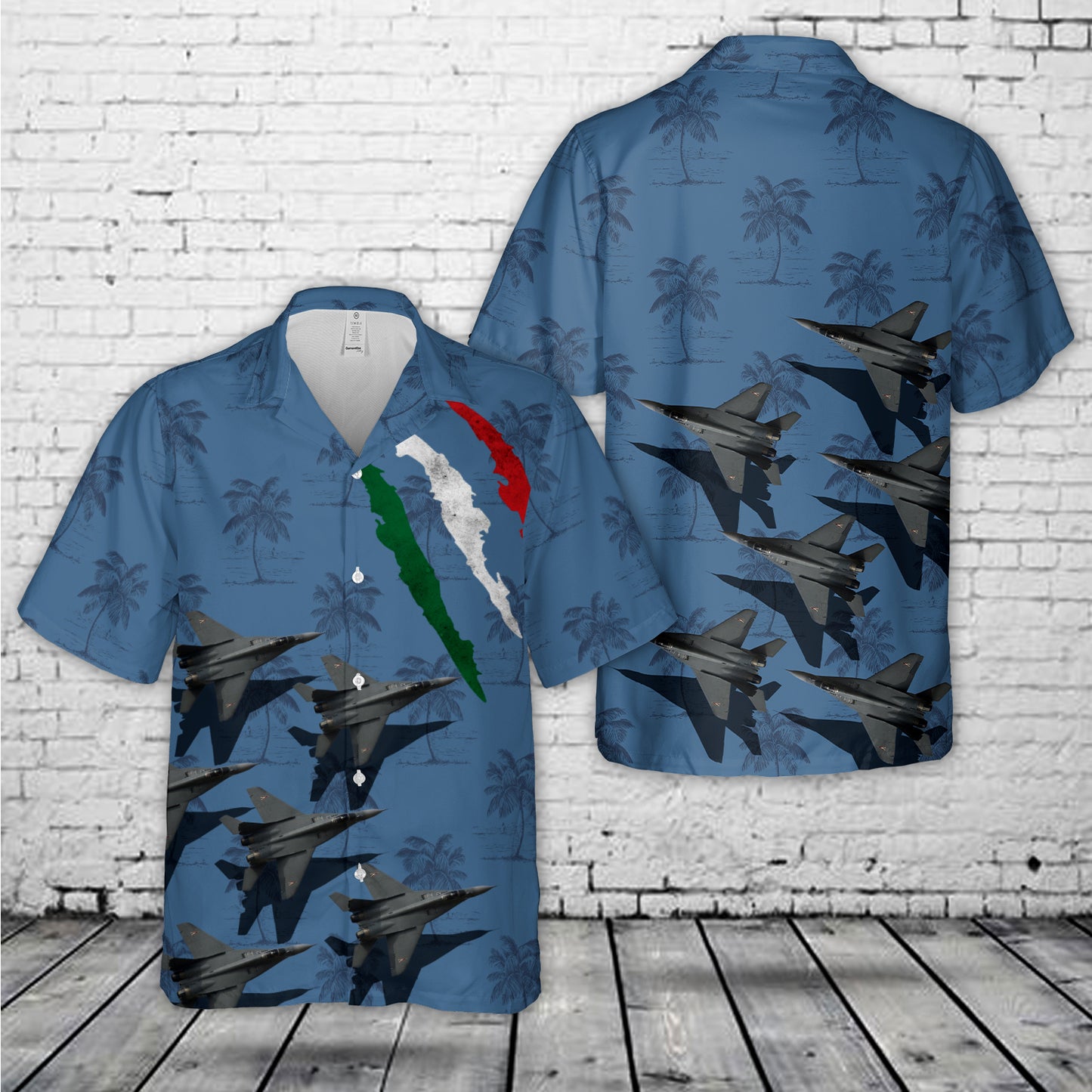 Hungarian Air Force Mikoyan-Gurevich MiG-29B (9-12B) Hawaiian Shirt