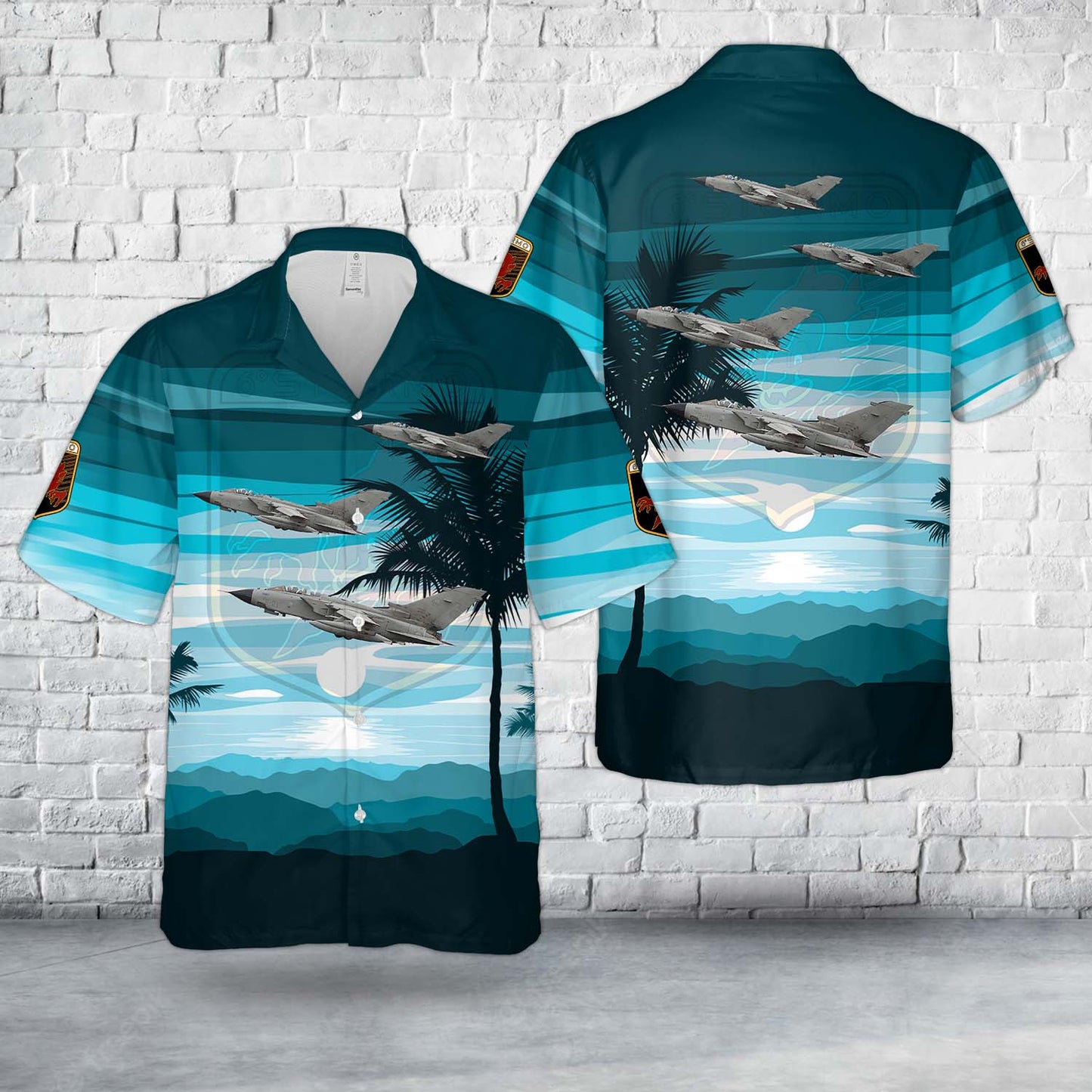 Italian Air Force Tornado IDS 6-21 of the 6 Stormo "Alfredo Fusco" (6th Wing) Hawaiian Shirt