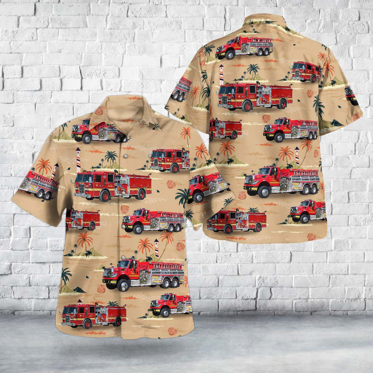 Lily, Kentucky, Lily Fire & Rescue Hawaiian Shirt