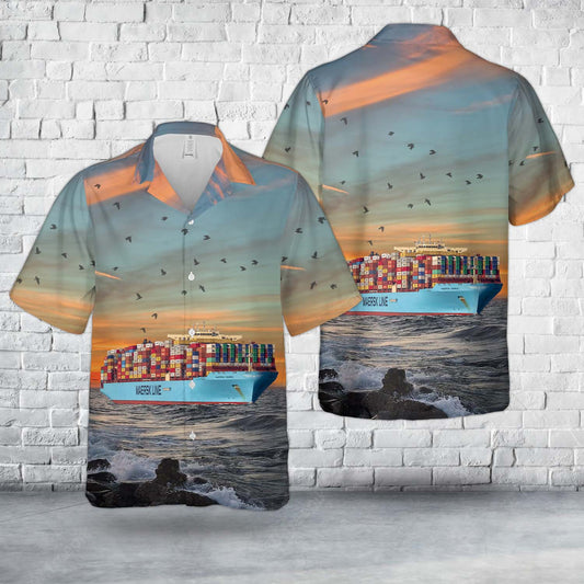 Maersk Line Maersk Hanoi Hawaiian Shirt