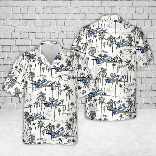 NOAA Beechcraft B300C King Air 350C Hawaiian Shirt
