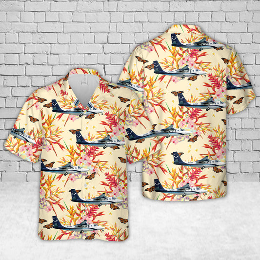 NOAA Rockwell 695 Jetprop 980 Hawaiian Shirt