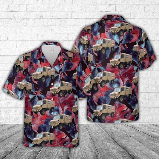 New Zealand Army UNIMOG Hawaiian Shirt