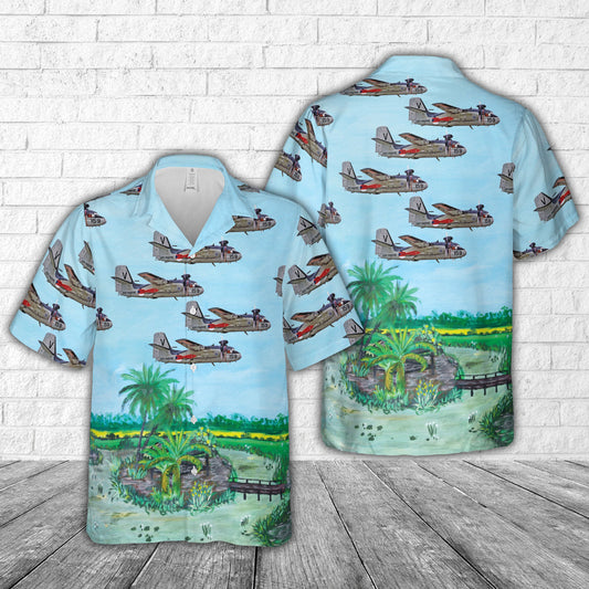 Netherlands Navy Grumman US-2N Tracker 159 Hawaiian Shirt