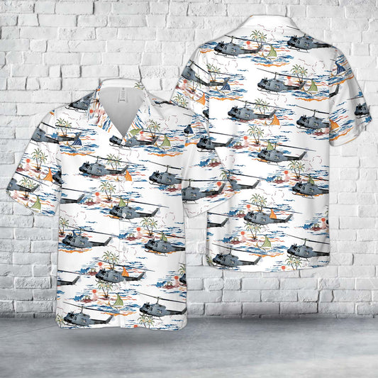 New Zealand - Air Force Bell UH-1H Iroquois (205) Hawaiian Shirt