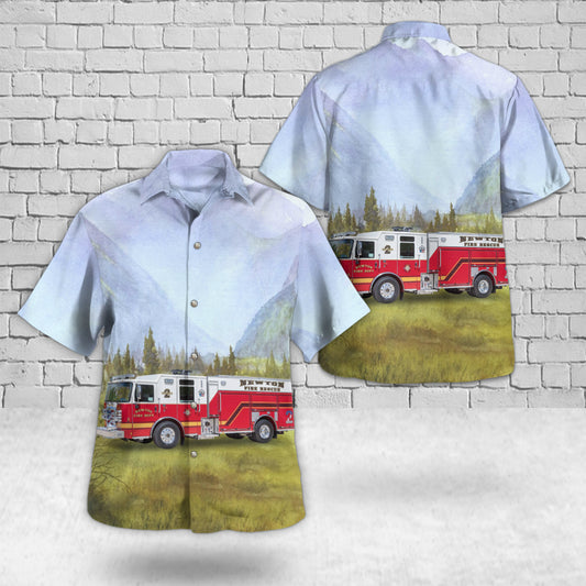 Newton, Iowa, Newton Fire Department Hawaiian Shirt