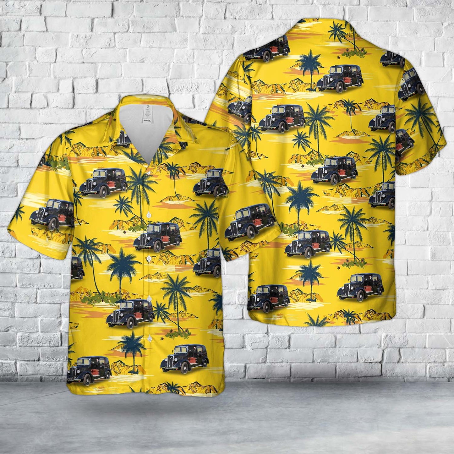 Nuffield Oxford Series I Taxi Hawaiian Shirt