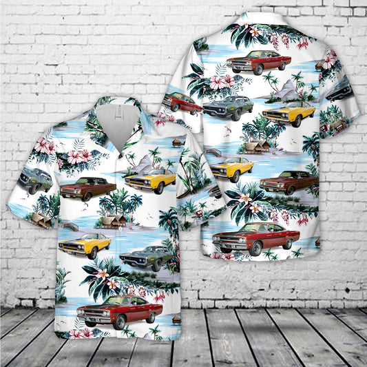 Plymouth GTX Hawaiian Shirt