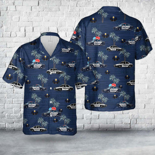 Police Hawaiian Shirt