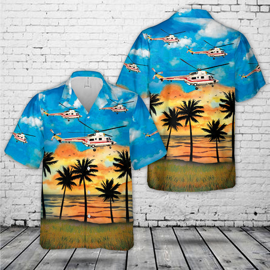 Polish Air Force PZL-Swidnik W3A Sokol Hawaiian Shirt