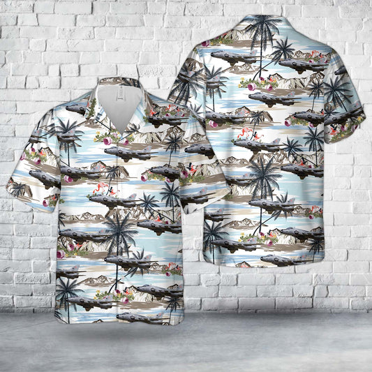 Polish Air Force Sukhoi Su-22M4 Fitter K Hawaiian Shirt