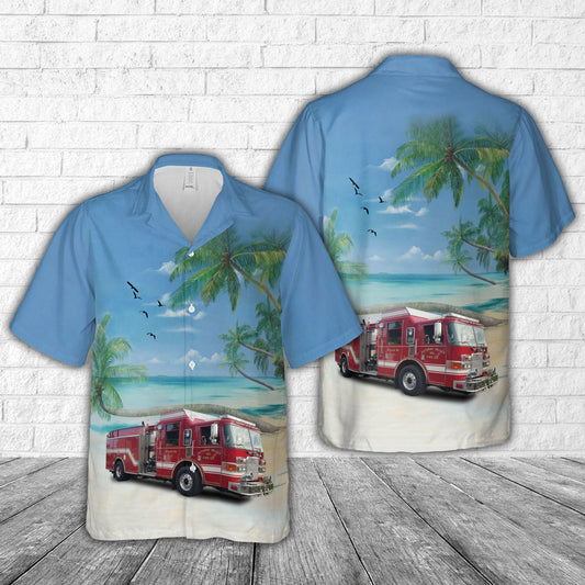 Potomac Valley Fire Company, Sharpsburg, Maryland Hawaiian Shirt