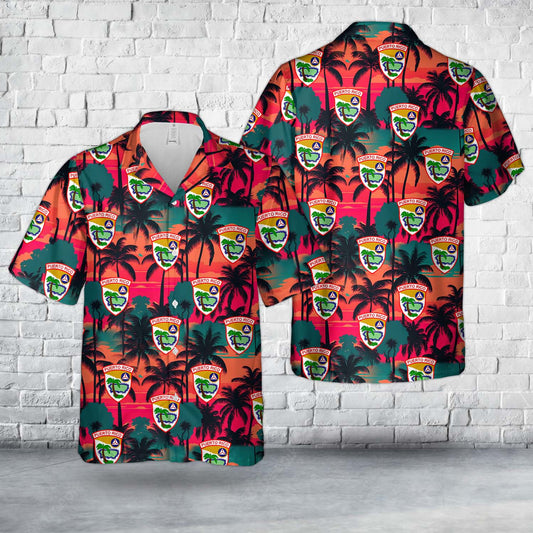 Puerto Rico Wing Civil Air Patrol Hawaiian Shirt
