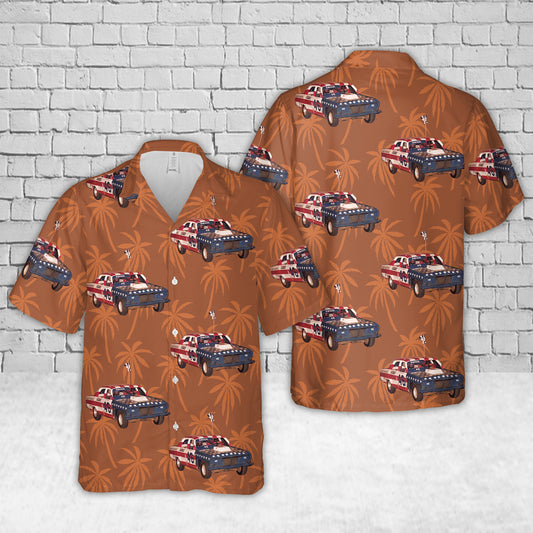 Racing Car Hawaiian Shirt