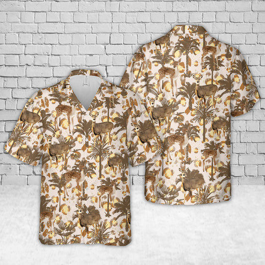 Roe Deer Hawaiian Shirt