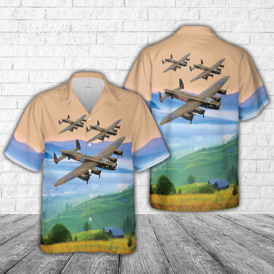 Royal Air Force Avro Lancaster "Just Jane" Hawaiian Shirt