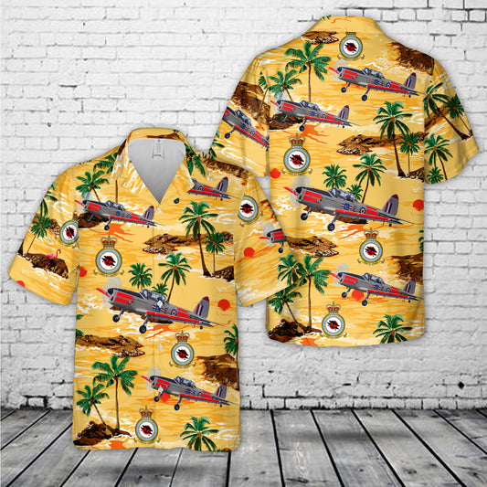 Royal Air Force "Battle of Britain Memorial Flight" Chipmunk WG486 Hawaiian Shirt