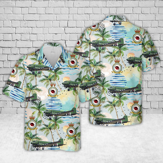 Royal Air Force "Battle of Britain Memorial Flight" Douglas C-47A Dakota III ZA947 Hawaiian Shirt