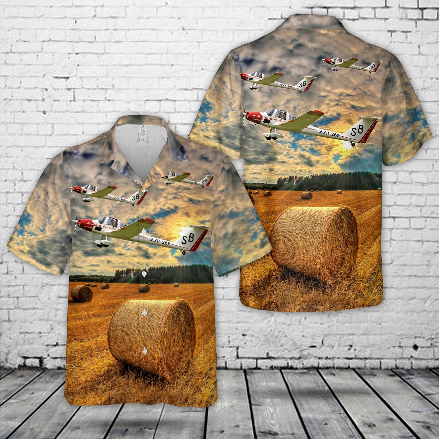 Royal Air Force Grob G-109B Vigilant T1 Hawaiian Shirt