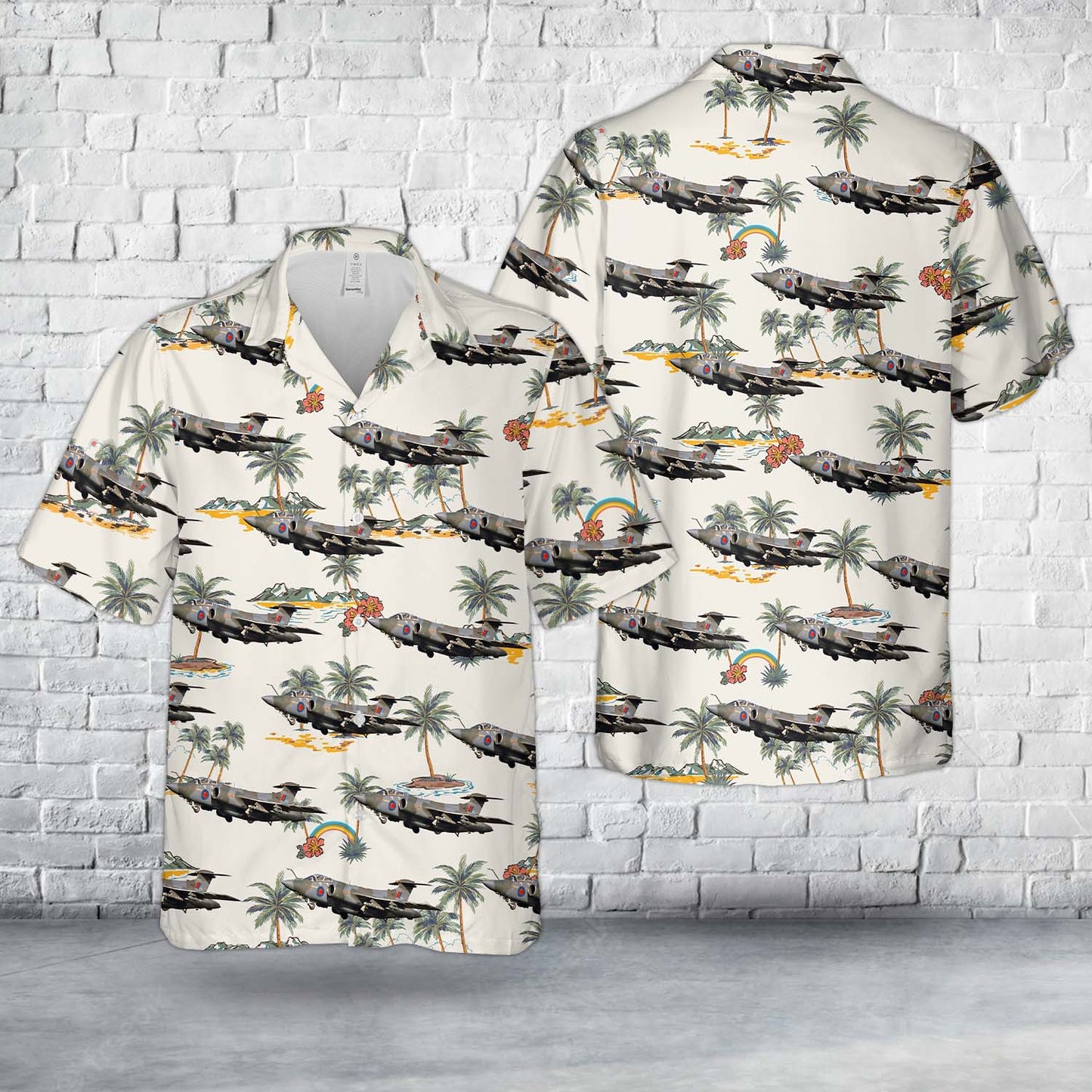 Royal Air Force Hawker Siddeley Buccaneer S2B Hawaiian Shirt