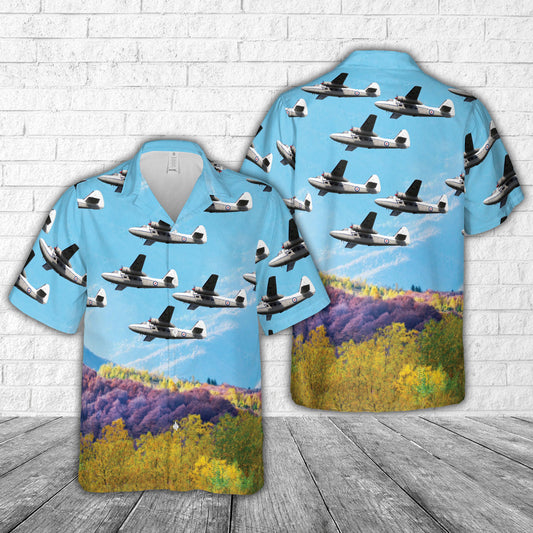 Royal Air Force Hunting Percival P.66 Pembroke C.1 Hawaiian Shirt