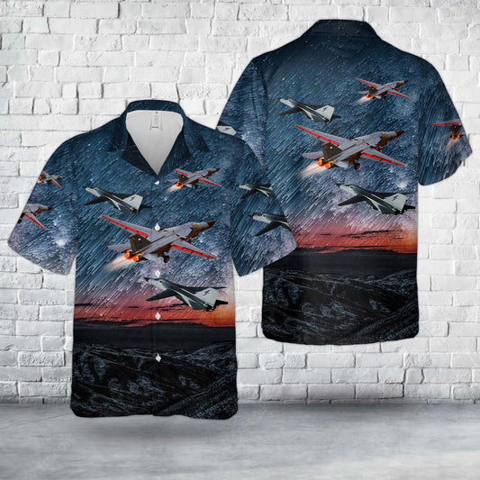 Royal Australian Air Force General Dynamics F-111 the Flying “Pig” Hawaiian Shirt