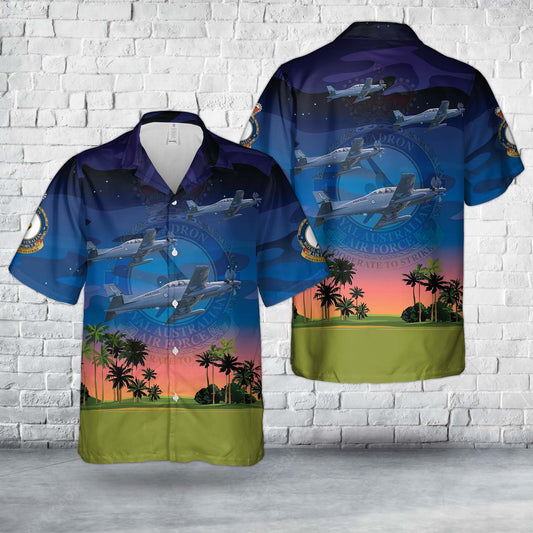 Royal Australian Air Force No. 82 Wing, No. 4 Squadron RAAF, Pilatus PC-21 (A54-048) Hawaiian Shirt