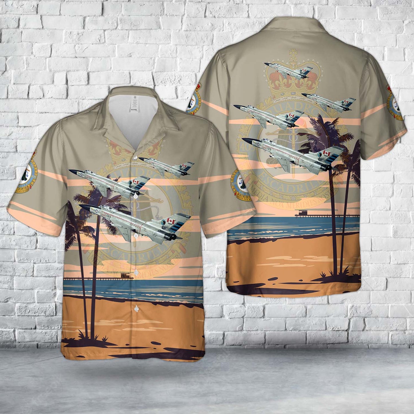 Royal Canadian Air Force 409 Tactical Fighter Squadron CF-151A Kodiak BuNo. 151025 Hawaiian Shirt