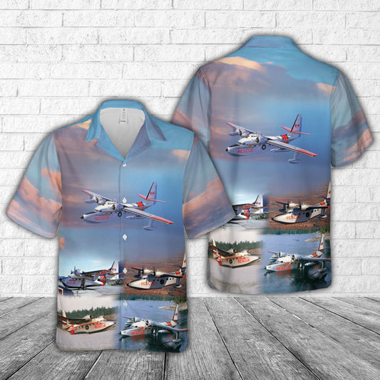 Royal Canadian Air Force Grumman CSR-110 Albatross Hawaiian Shirt