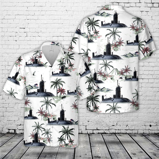 Royal Navy Trafalgar-class submarine Hawaiian Shirt