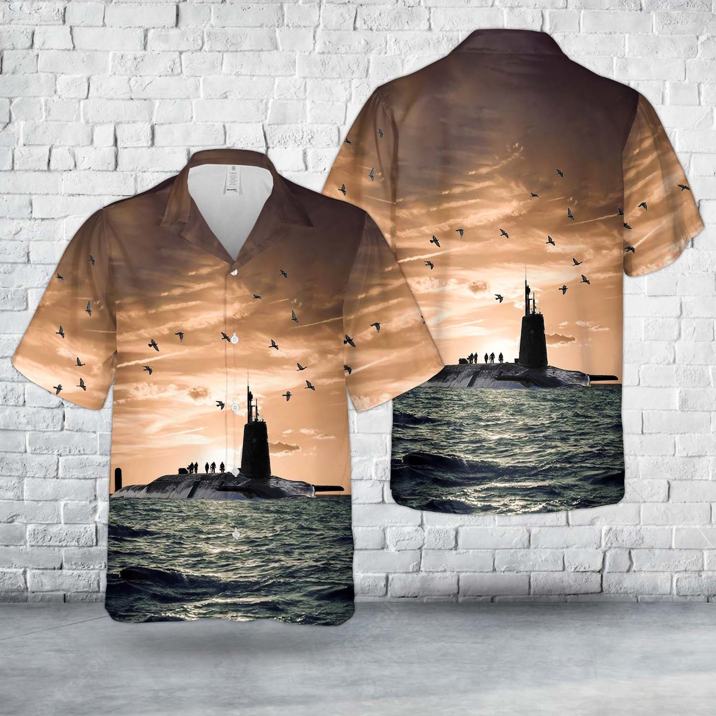 Royal Navy Vanguard class submarine Hawaiian Shirt