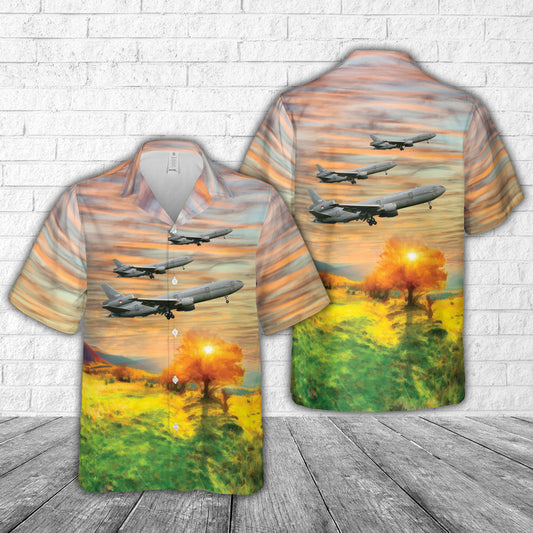 Royal Netherlands Air Force McDonnell Douglas KDC-10-30CF Hawaiian Shirt