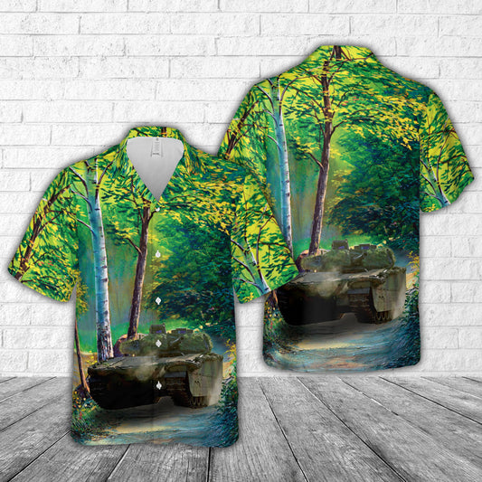 Royal Netherlands Army CV90 MLU Hawaiian Shirt