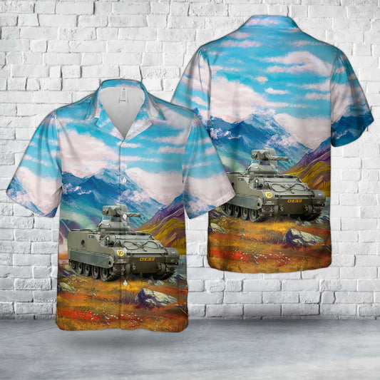 Royal Netherlands Army M113 C&V of A Sqn, 105th Recce Battalion Hawaiian Shirt