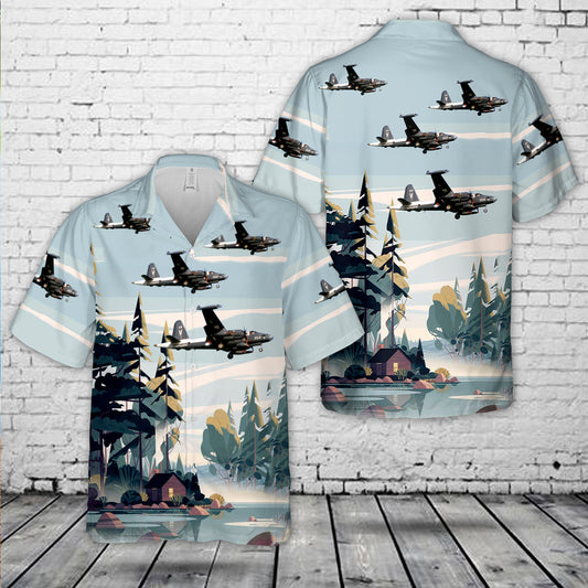 Royal Netherlands Navy Lockheed SP-2H Neptune Hawaiian Shirt