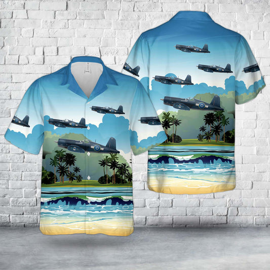 Royal New Zealand AF F4U-1A - 22 Sqn 49944 Hawaiian Shirt