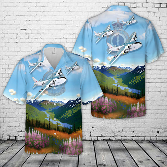 Royal New Zealand Air Force Sunderland Mk V NZ4115 (“Q”) Hawaiian Shirt