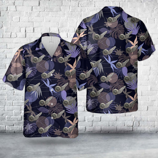 Royal New Zealand Air Force (RNZAF) Navigator in WWII Hawaiian Shirt