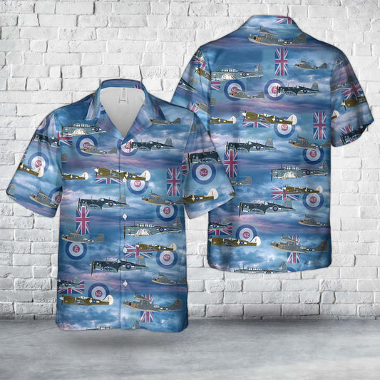Royal New Zealand Air Force in World War II Hawaiian Shirt
